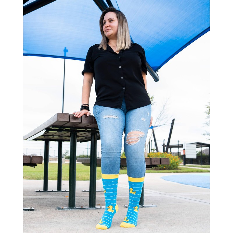 IRISGOD Womens Funny Socks Novelty Crazy Stocking Stuffers - Cute