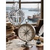 Compass Necklace for Men Women 925 Sterling Silver Compass World