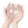40 Pack 4 Inch Clear Fillable Ornament Balls