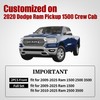 Aierxuan Seat Covers for Dodge Ram Custom Fit 2009-2025 1500