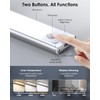 VerRon 14in Under Cabinet Lighting, 3200mAh Rechargeable Battery Powered Closet