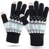 Veni Masee women's warm winter wool touchscreen gloves, with thermal