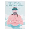 UK Greetings Birthday Card for Him/Her/Friend - Wim Hof Design