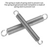 2 Pcs 150mm Extended Compressed Springs, Extension Springs, Dual Hook