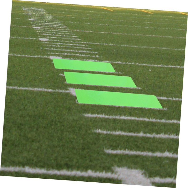 WOONEKY 6pcs Flat Rectangular Court Line Boundary Marker Set with