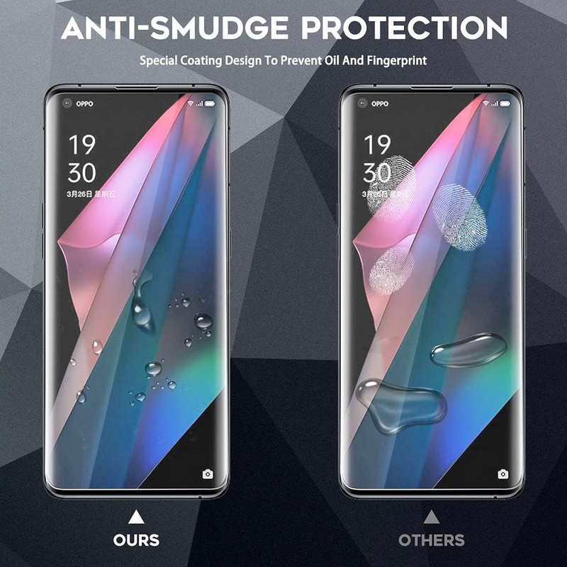NEWZEROL Pack of 3 Screen Protectors Compatible with OPPO Find