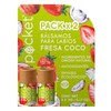 Pack Bálsamo Labial Pocket Fresa Coco 2 Piezas