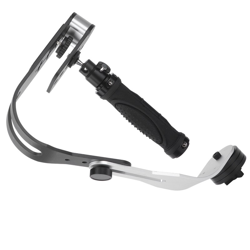 Handheld Video DSLR Camera Stabilizer Aluminum Alloy Bow Shape Stabilizer