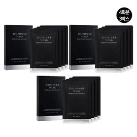 홈쇼핑 TG 도미나스 브라이트닝 마스크팩 4회분 3박스 (총 12회분) Home Shopping TG Dominus Brightening Mask Pack 4 Packs 3 Boxes (Total 12 Packs)