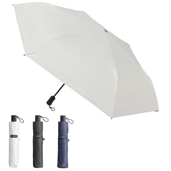 estaa 30225 Men's Parasol, Automatic Opening/Closing, Large Size, Light Blocking,