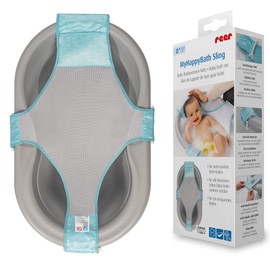 reer MyHappyBath Sling Baby Bath Net for Optimal Lying of Your Baby in the Bath, The Hammock for a Safe Bathing Experience