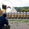 ZENFUN 2 Set 2 Sets 2x4 Steel Target Hanger, T