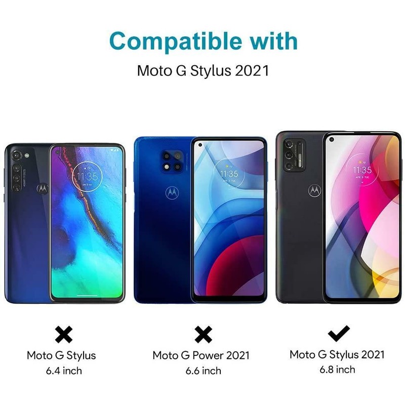 for Motorola Moto G Stylus 2021 NEW Full Coverage Glass
