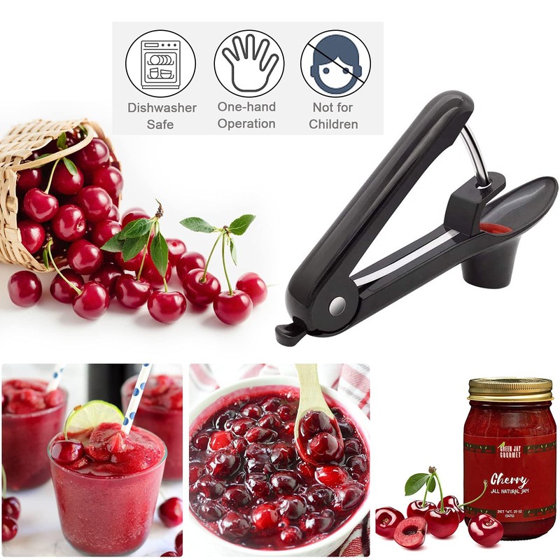 Cherry Stoner, Cherry Stone Remover, Portable Cherry Pitting Tool, Perfect