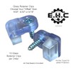 Glass Retainer Clips / “Clear “Glass Clips with All Hardware