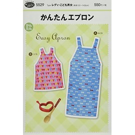 サン・プランニング 型紙・パターン フィットパターンサン かんたんエプロン 5529