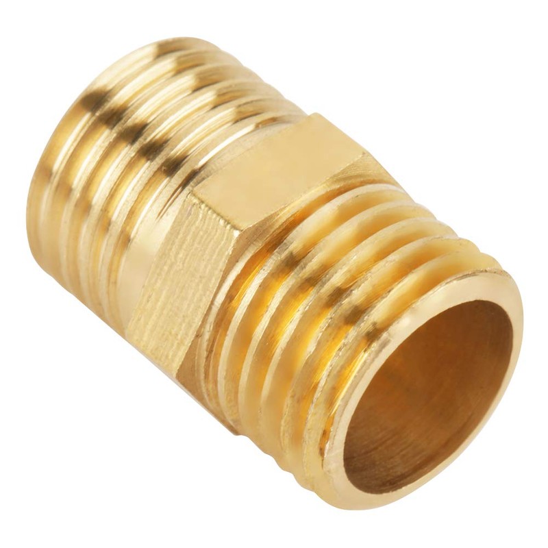 Hilitand 10 Pcs Hex Reducing Nipple, 1/4 BSP to 1/4