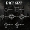 HNCCESG D&D Dice, Dungeons and Dragons Dice Metal Dice Set