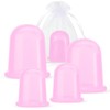 Nuanchu 4 Pcs Cupping Therapy Set Silicone Cupping Therapy, 2