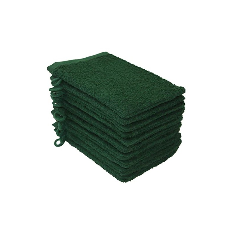 NatureMark NM-HT0829 Terry wash cloths, pack of 10, size 15
