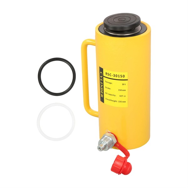 findmall 30 Ton 6 inch Hydraulic Cylinder Jack Automatically Porta