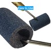 LALOCAPEYO 6PCS Dart Tip Sharpening Grinder Sand Stone Darts Burrs