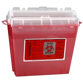First Aid Only M943: Sharps Container, 5 Qt.
