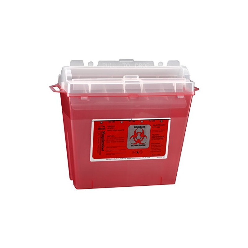 First Aid Only M943: Sharps Container, 5 Qt.
