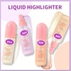 KARLOR Liquid Highlighter Face Body Glitter Highlighter Liquid Shimmer Glow