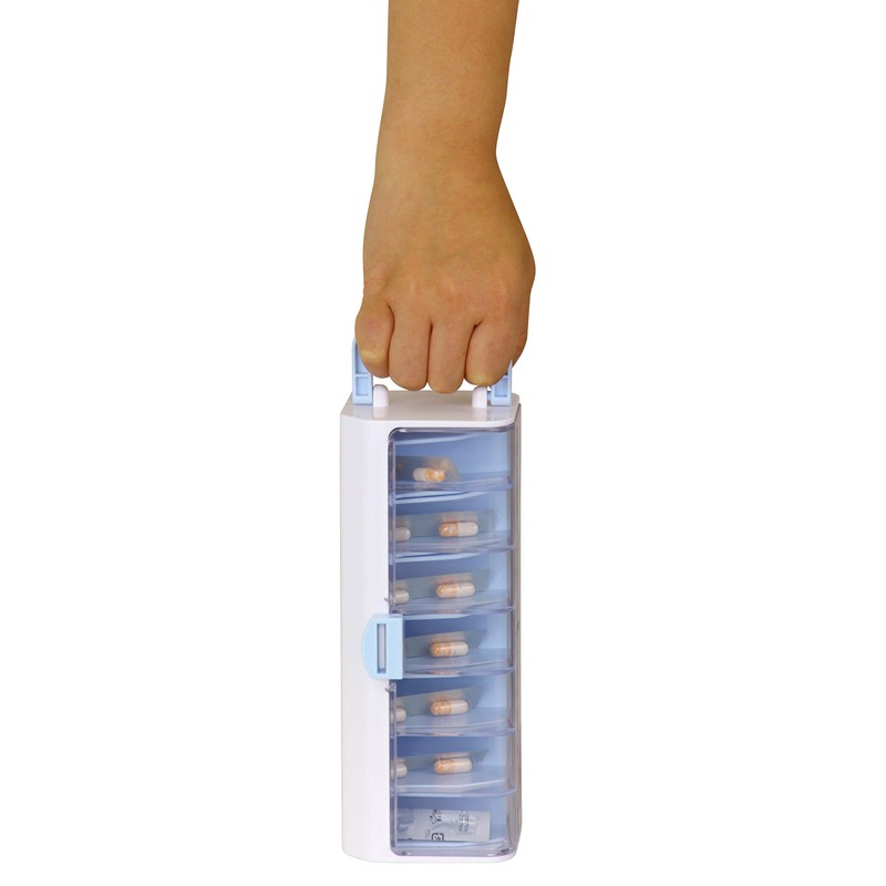 Kowa Seisakusho Teikob MyCarte Scraper Organizer Carrying Case, Blue