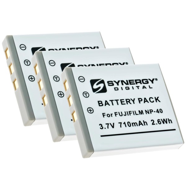 Synergy Digital Camera Batteries, Compatible with Fujifilm Finepix F610 Digital