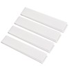 PATIKIL 25 x 1.7cm Racket Guard Tape Racket Frame Sticker