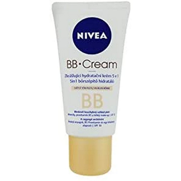 Nivea BB Cream - 5 in 1 Beautifying Moisturizer SPF 10 - Light Tone [European Import] 3 Count