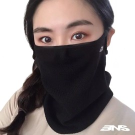 밥앤스미스 Winter Sports Face Mask for Golf - Sunshade Face Mask and Neck Warmer