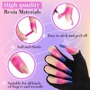 150 Pcs U Shape Nail Polish Protector Peel Off Tape,