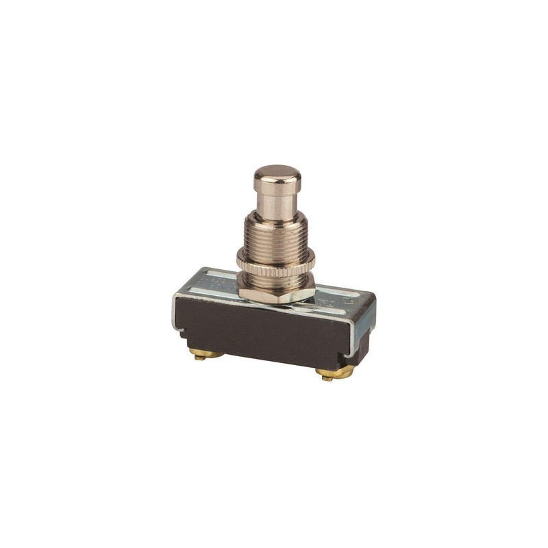 NSI 76070PS Push Button Switch, Off-On Circuit Function, SPST N.O,