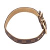 Dog Collar Durable Soft Stylish Plaid Pattern Dog Collar Adjustable