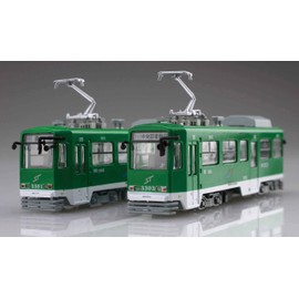 1/150 Snow Miku Train Series No.11 Snow Miku Train 2022 Version (Standard Color 3300 Type), 2-Car Set, Plastic Model