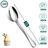 PionStar Stainless Steel Tea Spoons Set of 36 (5.5 inches/14
