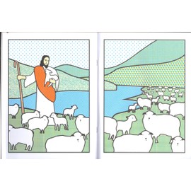 A Paint with Water - Book from the Bible - Just Add Water - Set of 2 Coloring Books - v3