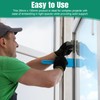 42 Pcs Flat Plastic Glazing Packers,Plastic Packers and Shims