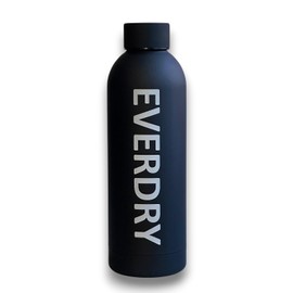 EVERDRY Silky-Touch Stainless Steel Isothermal Bottle | Water Bottle for Gym, Office, Camping, Hiking (Galaxy Black, 500 ml)