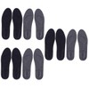 minkissy 3sets Breathable Insoles for Feet High Elasticity Arch Support