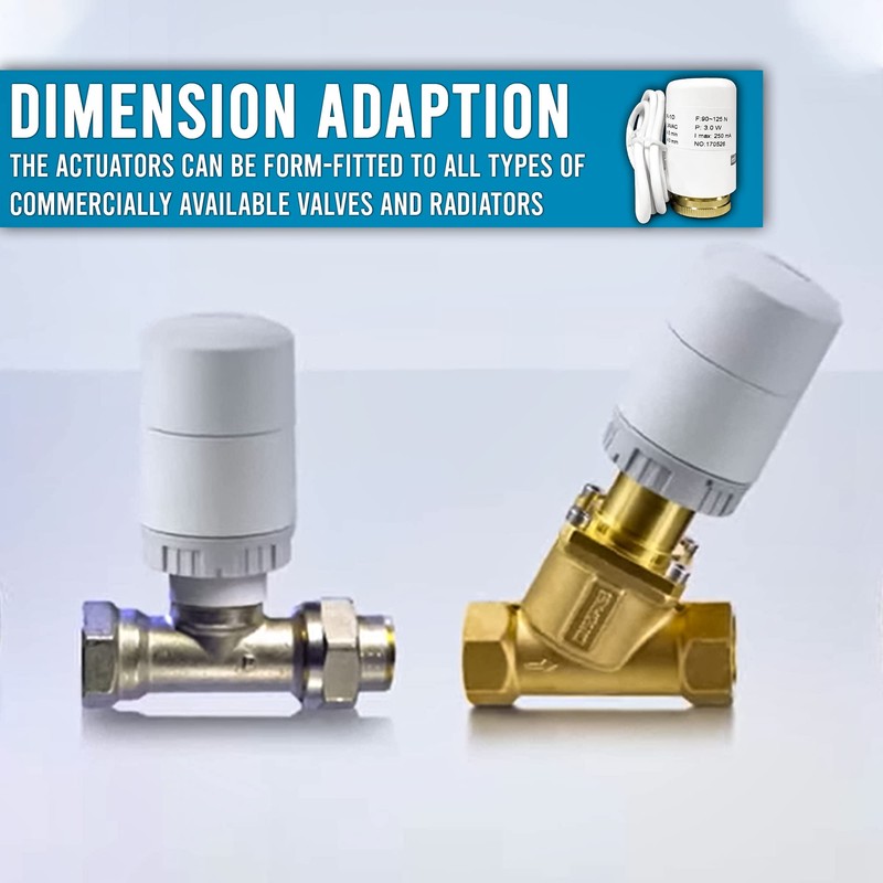 4 wire Thermal Actuator – 24 Volts Thermal Actuator for