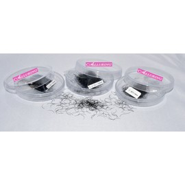 Alluring Combo B curl .20mm x 8mm, 10mm, 12mm Eyelash Extension Loose Individual Glossy Lashes