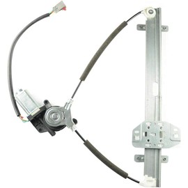 SHOWSEN 748-131 Front Left Driver Side Window Regulator Fit 2003-2011 Honda Element W/Motor Replacement 72250-SCV-A02