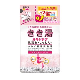 きき湯 クレイ重曹炭酸湯 つめかえ用 420g 入浴剤 (医薬部外品)