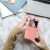 Shantime Viewable Window Leather Flip Case Compatible with AGM Glory