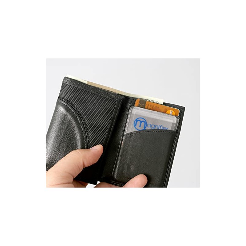 Credit Card Magnifier Fresnel Lens 2 Pack