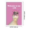 Welcome to My Crib Flag Hip Hop Sunglasses Dizzy Duck